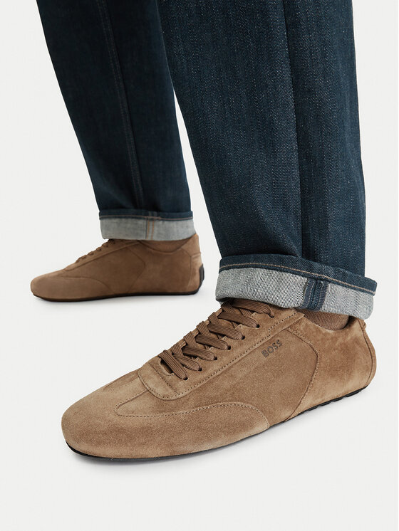 BOSS Sneakersy BOSS Noel 50568711 Brązowy jasny
