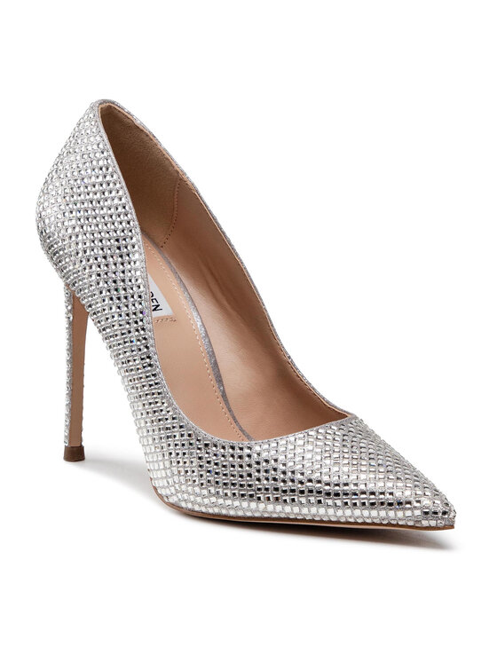 Steve Madden Туфлі на шпильці Steve Madden Vivie SM11001618-02003-998 Срібний