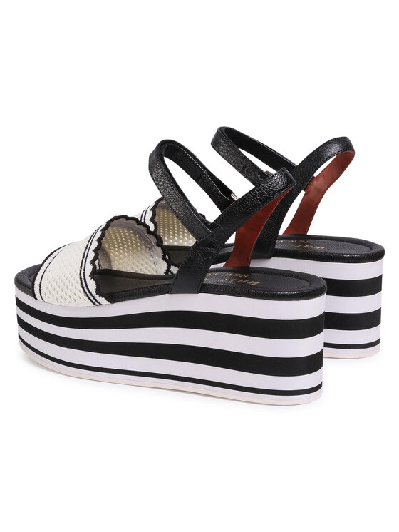 Kate Spade Босоніжки Kate Spade Highrise Spade K0090 Чорний