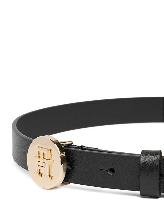 Tommy Hilfiger Pásek Tommy Hilfiger Th Penny 2.0 AW0AW19295 Černá