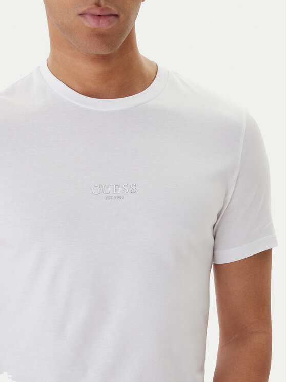 Guess Guess Футболка M2YI72 I3Z14 Білий Slim Fit
