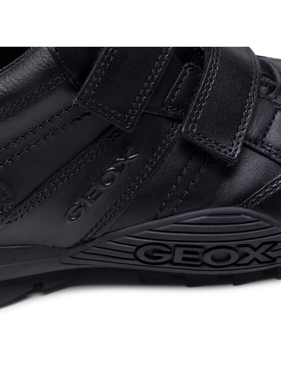 Geox Sneakersy Geox J Savage A J0424A 00043 C9999 D Čierna