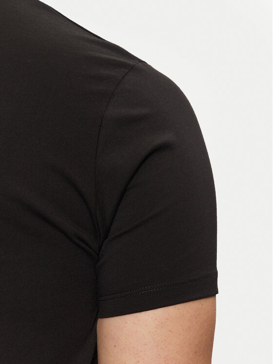 KARL LAGERFELD KARL LAGERFELD Majica 755089 551225 Črna Regular Fit