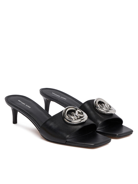 MICHAEL Michael Kors Natikači MICHAEL Michael Kors Milan Mule Sandal 40R6MLMS1L Črna
