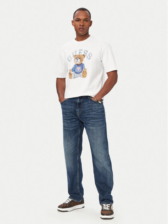 Guess Guess Футболка M6YI75K5409 Білий Regular Fit