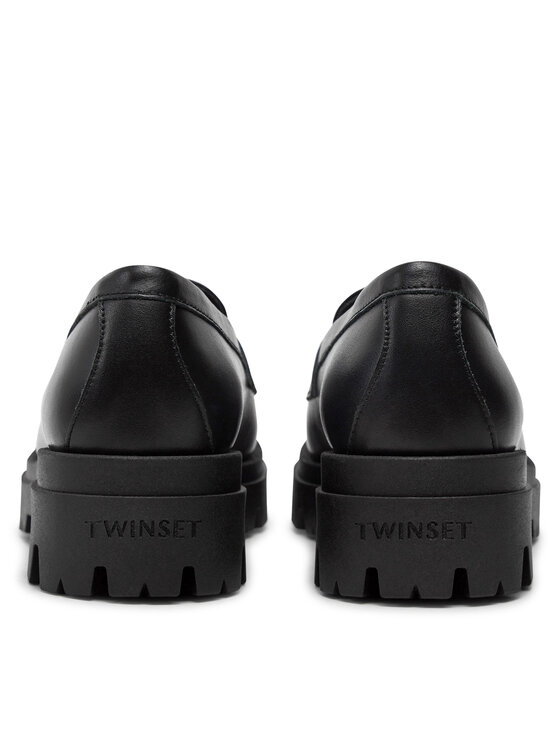 TWINSET Loafers TWINSET Mocassino 242GCJ024 Negro