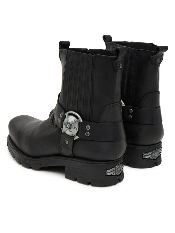 NEW ROCK Челсі NEW ROCK NEW ROCK-M-7605 Чорний