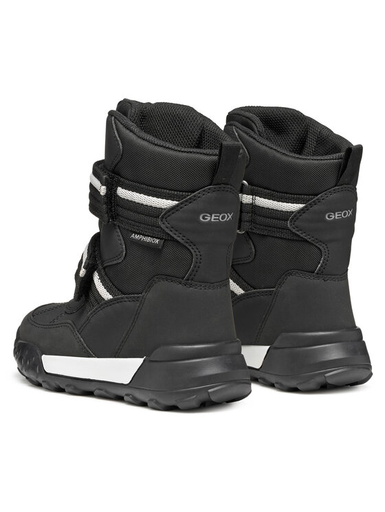 Geox Snehule Geox J Trekkyup B Abx J56MBB 050FU C9999 M Čierna