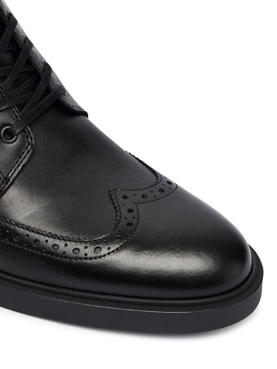 BOSS Kozačky BOSS Calev 50552551 Černá