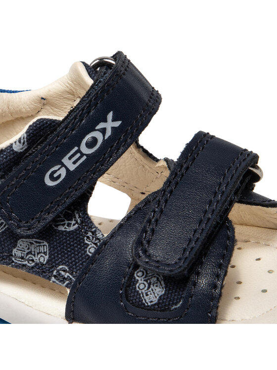 Geox Sandály Geox B S.Elba B. A B02L8A 01054 C4226 Tmavomodrá