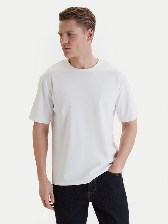 Nautica Nautica Camiseta W126-NAMTS-1010-01X Blanco Regular Fit