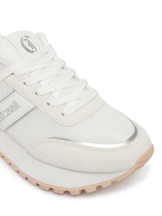 Just Cavalli Снікерcи Just Cavalli 80RA3SJ1 ZSE48 Білий