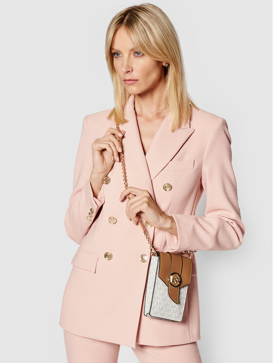 MICHAEL Michael Kors Rankinė telefonui MICHAEL Michael Kors Mk Charm 32S0G00C5B Smėlio
