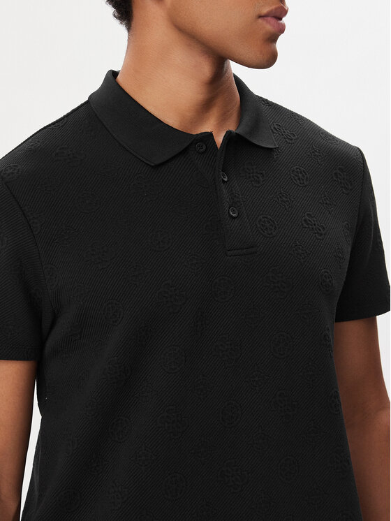 Guess Guess Polo M6BP20 K6696 Negro Regular Fit