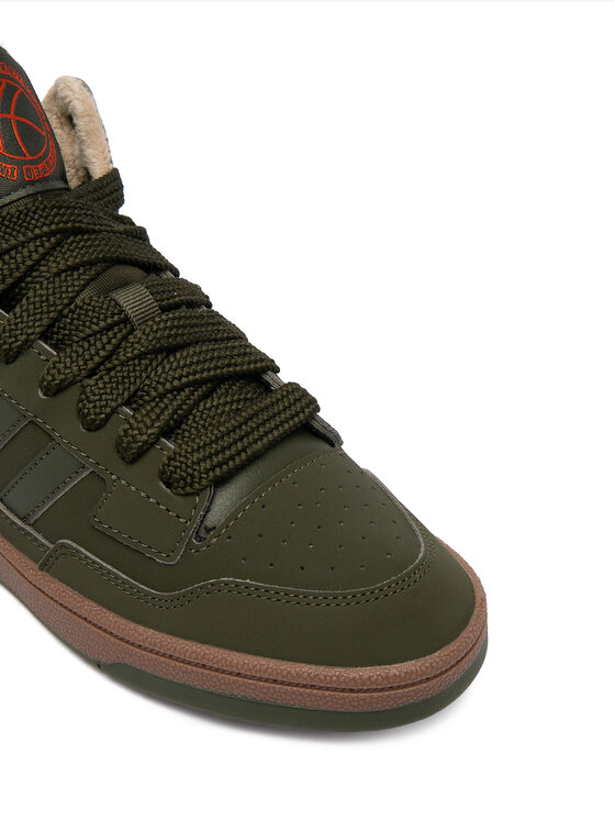adidas Sportcipők adidas Rapid Court Mid Winterized Shoes KI6325 Zöld
