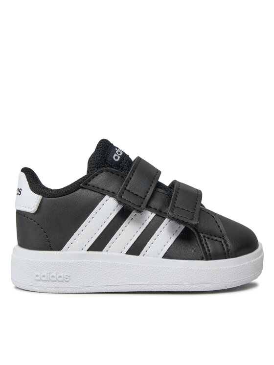 adidas Снікерcи adidas Grand Court Lifestyle Hook and Loop Shoes GW6523 Чорний