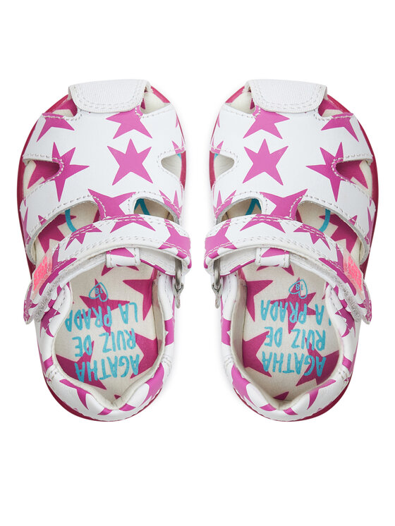 Agatha Ruiz de la Prada Босоніжки Agatha Ruiz de la Prada 242902-A Білий