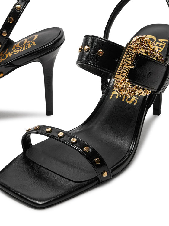 Versace Jeans Couture Sandali Versace Jeans Couture 77VA3S71 ZS871 Nero