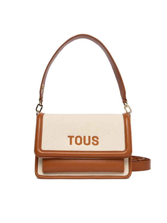 TOUS Сумка TOUS BANDOLERA M. AUDREE CANVAS 2002202743 Коричневий