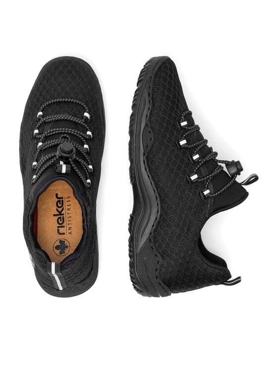 Rieker Sneakersy Rieker L0550-01 Černá