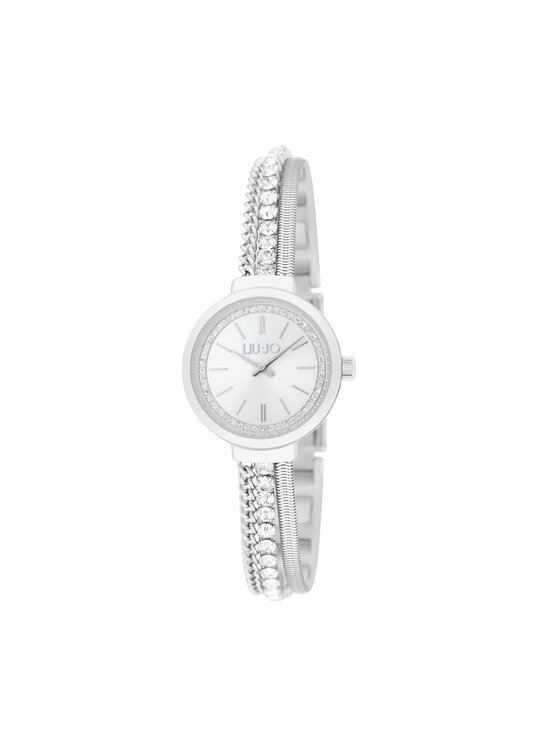 Liu Jo Ročna ura Liu Jo Chains Ensemble TLJ2726 Srebrna