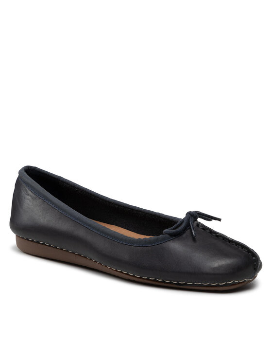 Clarks Балетки Clarks Freckle Ice 203529324 Cиній