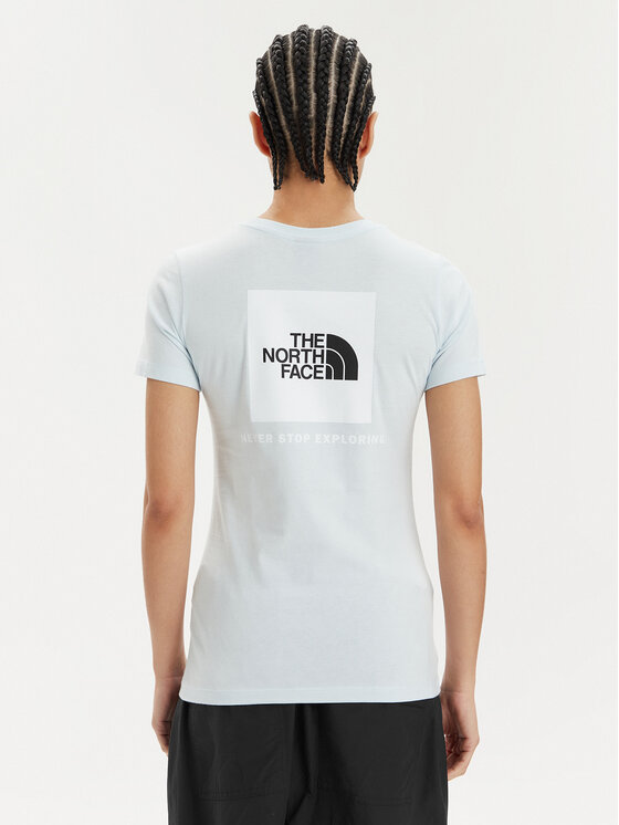 The North Face The North Face Marškinėliai Redbox NF0A87NM Žydra Regular Fit