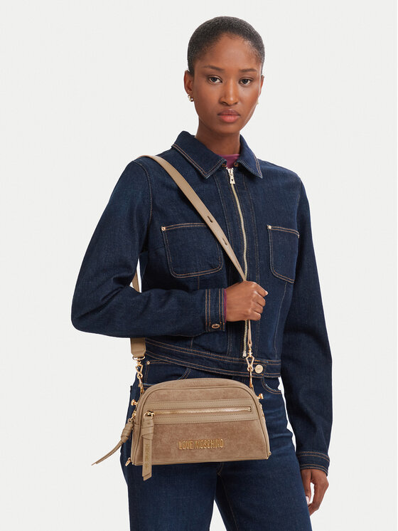 LOVE MOSCHINO Kabelka LOVE MOSCHINO JC4094PP1PLD110A Béžová
