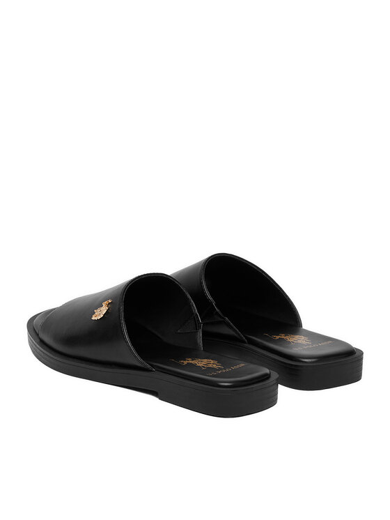 U.S. Polo Assn. Шльопанці U.S. Polo Assn. EO-MARINA003W/6Y1 Чорний
