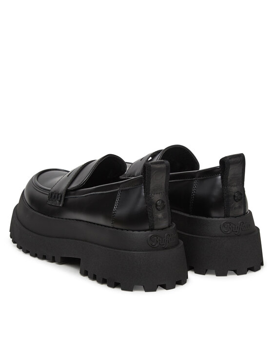 Buffalo Лофери Buffalo Pluto Loafer 1624086 Чорний
