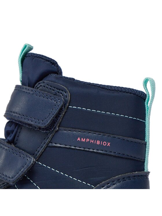 Geox Čižmy Geox B Willaboom Girl B A B365AE 0FU54 C4002 M Tmavomodrá