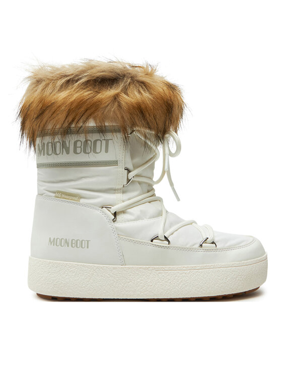 Moon Boot Čizme za snijeg Moon Boot Ltrack Monaco Low Wp 80D2450060 Bijela