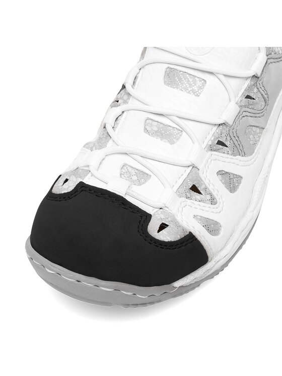 Rieker Sneakers Rieker L0539-80 Alb