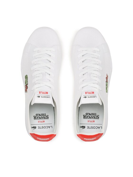 Lacoste Tenisice Lacoste Lacoste x Netflix Carnaby Piquée 745SMA0133 Bijela