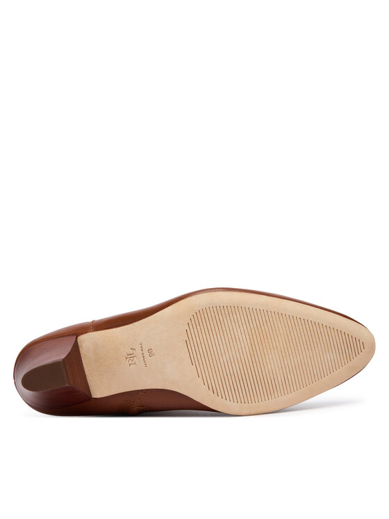 LAUREN RALPH LAUREN Cizme LAUREN RALPH LAUREN Emrsyn Tl Hl Bo Tal 802P15714002 Maro