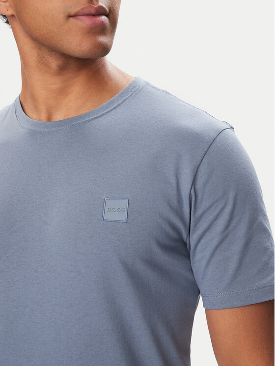 BOSS BOSS Camiseta Tales  50508584 Azul Relaxed Fit