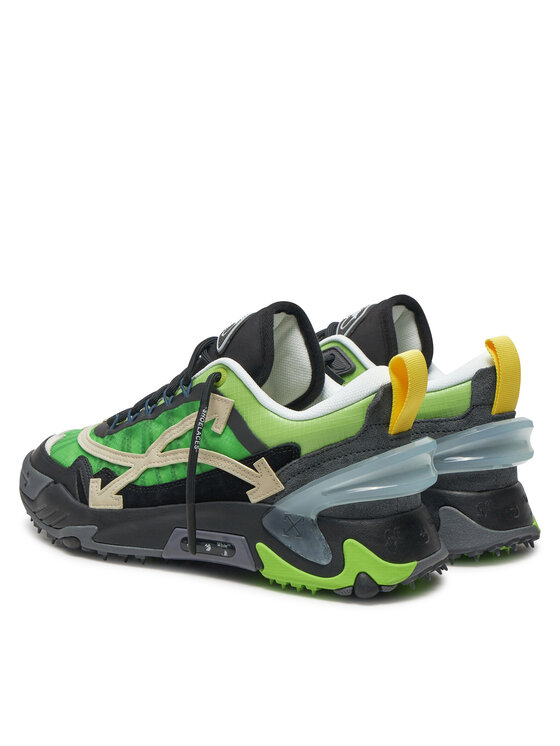 Off-White Sneakersy Off-White OMIA190F22FAB0015561 Zelená
