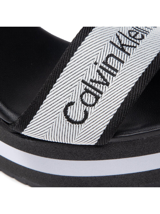 Calvin Klein Jeans Sandále Calvin Klein Jeans Wedge Sandal YW0YW00669 Farebná