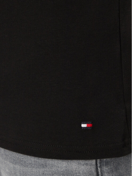 Tommy Hilfiger Tommy Hilfiger Conjunto de camisetas UM0UM03138 Negro Regular Fit