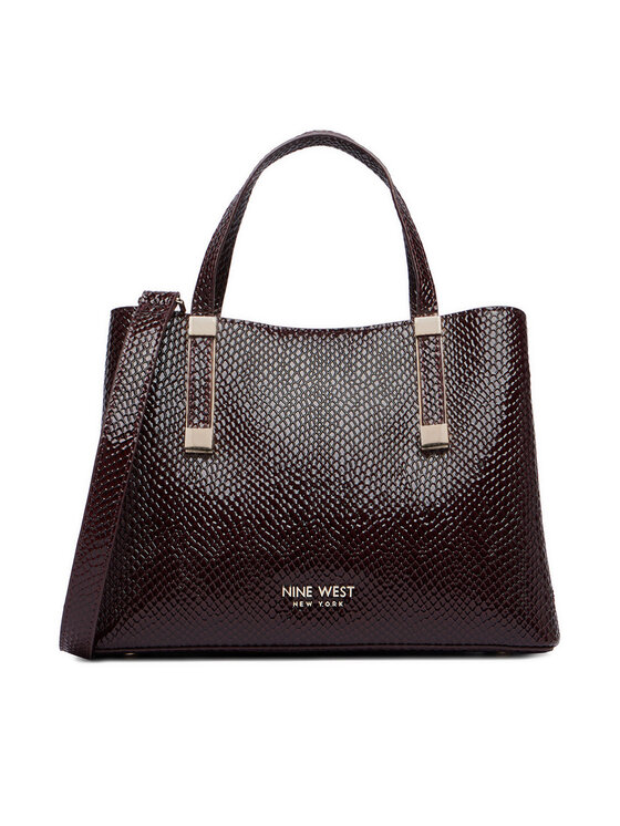 Nine West Ročna torba Nine West CEO-UNION FLOW-LDA9532 Bordo rdeča