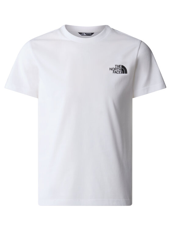 The North Face The North Face Camiseta Simple Dome NF0A87T4 Blanco Regular Fit
