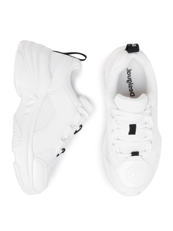 Desigual Sportcipők Desigual Sneaker Chunky 20SUKP03 Fehér