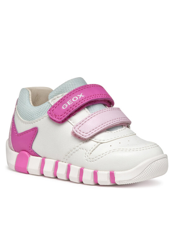 Geox Sneakersy Geox B Iupidoo B5558A 000BC C0563 Biały