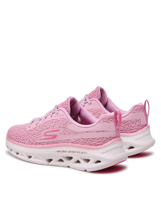 Skechers Tekaški čevlji Skechers Go Run Glide Step Flex 128890/PNK Roza