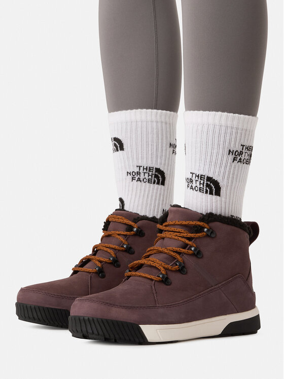 The North Face Škornji za sneg The North Face Sierra Mid Lace W NF0A4T3XC9R1 Rjava
