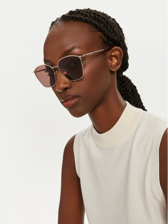 Max Mara Akiniai nuo saulės Max Mara MM0043 Auksinė