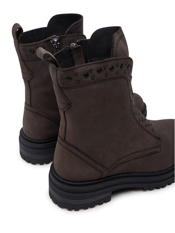 Marco Tozzi Členková obuv Marco Tozzi 2-25808-43 Sivá