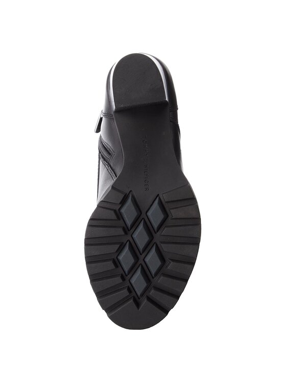 Tommy Hilfiger Botines Tommy Hilfiger Basic Hiking Heeled FW0FW03570 Negro