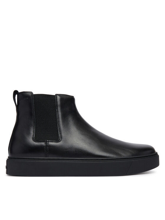 Calvin Klein Chelsea cipele Calvin Klein Hybrid Clean Chelsea Wax Lth HM0HM02253 Crna