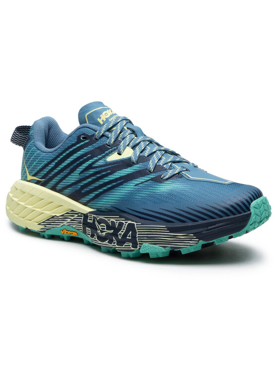 Buty do biegania Hoka W Speedgoat 4 1106527 Niebieski | Eobuwie.com.pl